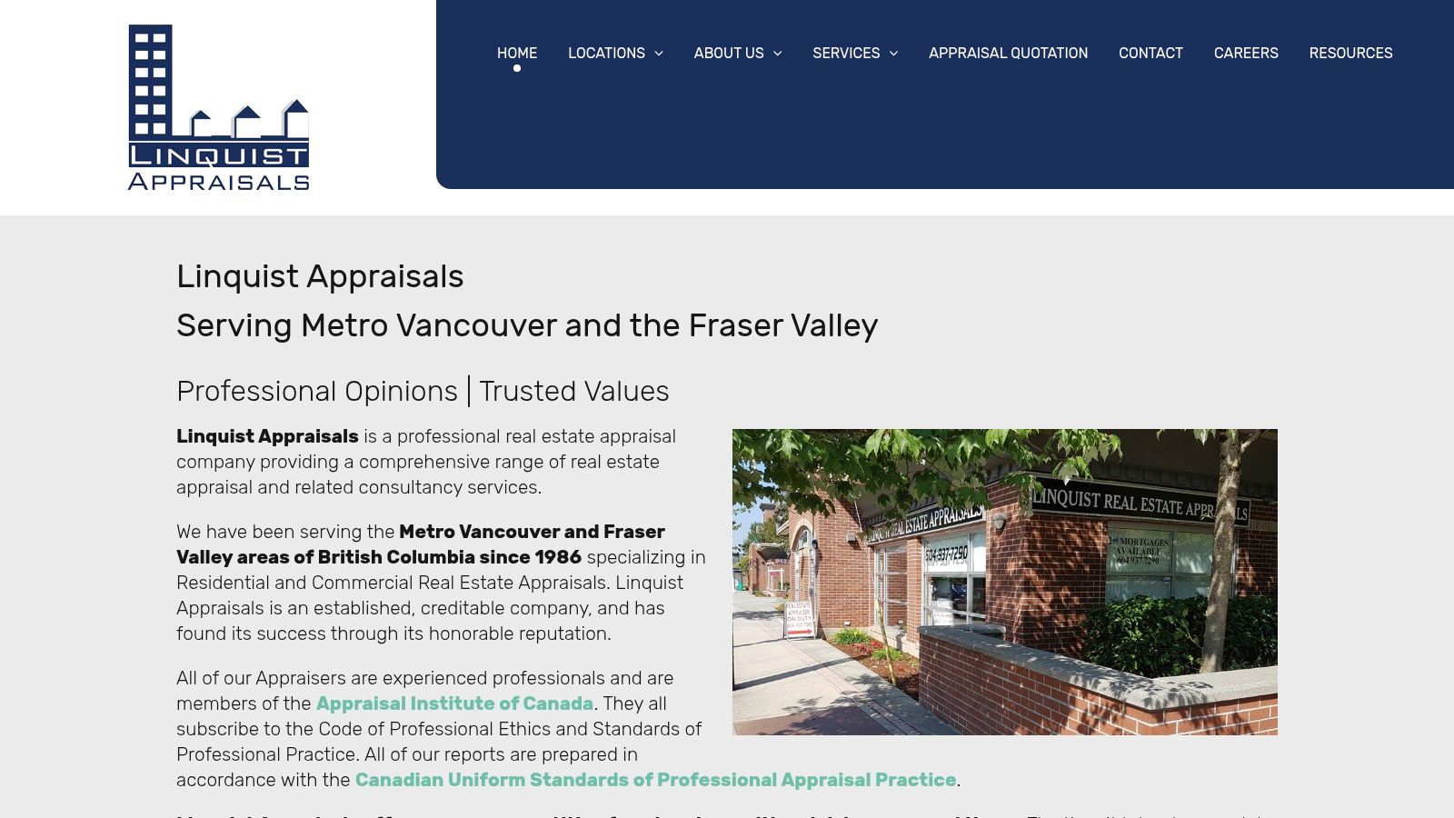 Linquist Appraisals