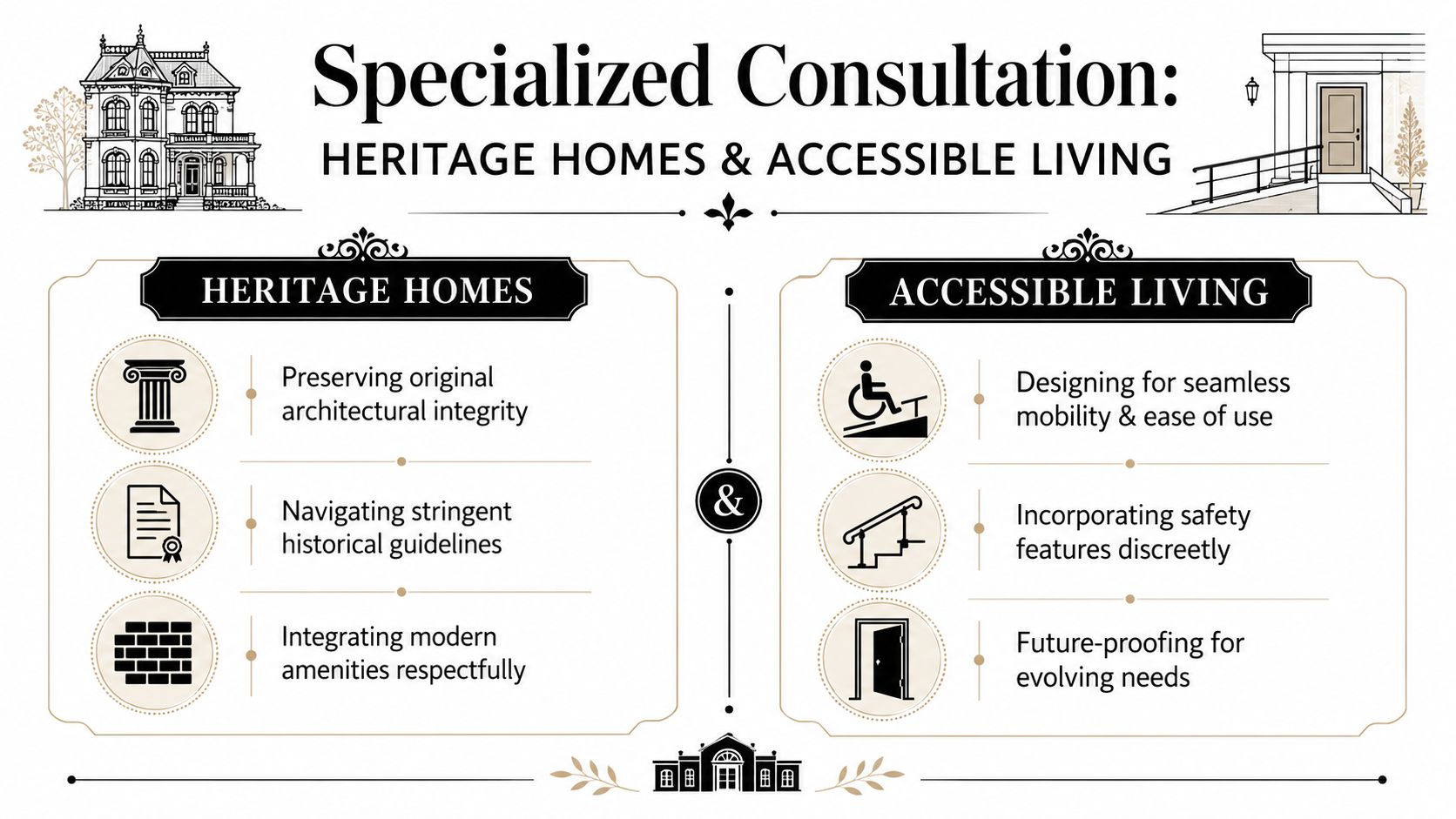 Consulting for Heritage Homes and Accessible Living