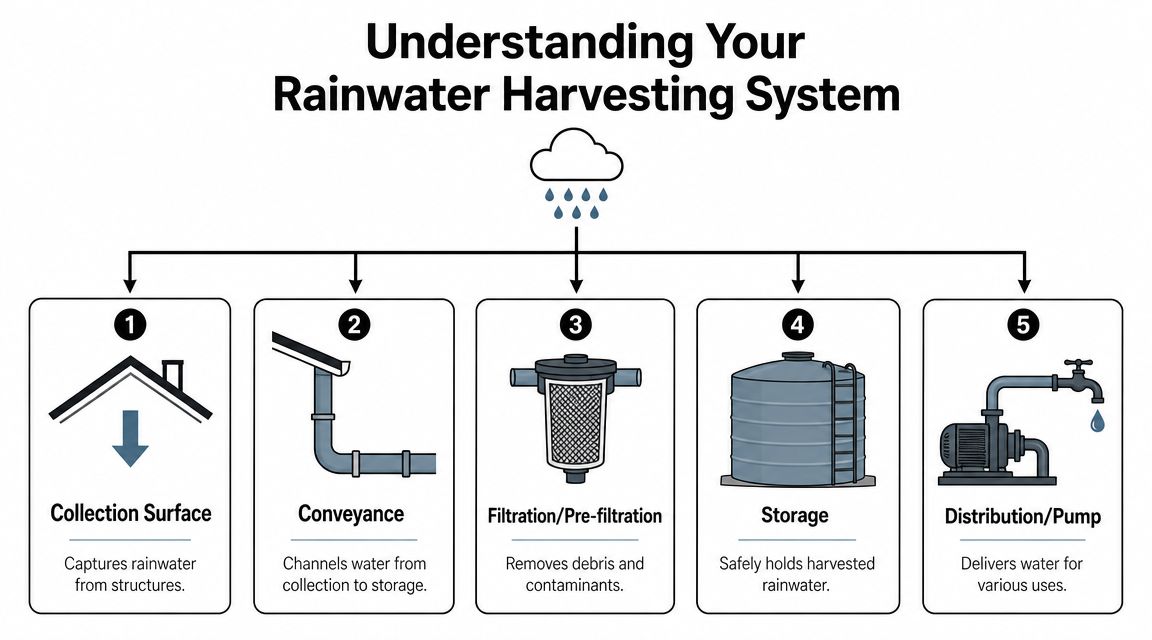 How a Rainwater Harvesting System Works